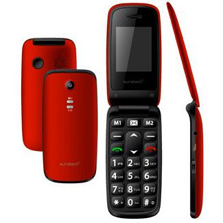 Smartphone Telefono Sunstech Celt15 Rojo